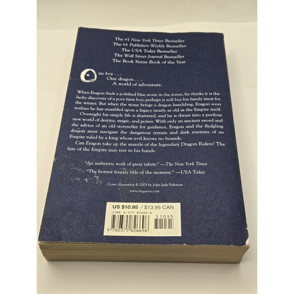 LOT of 4 CHRISTOPHER PAOLINI INHERITANCE CYCLE Eragon All four books HC - Picture 3 of 15